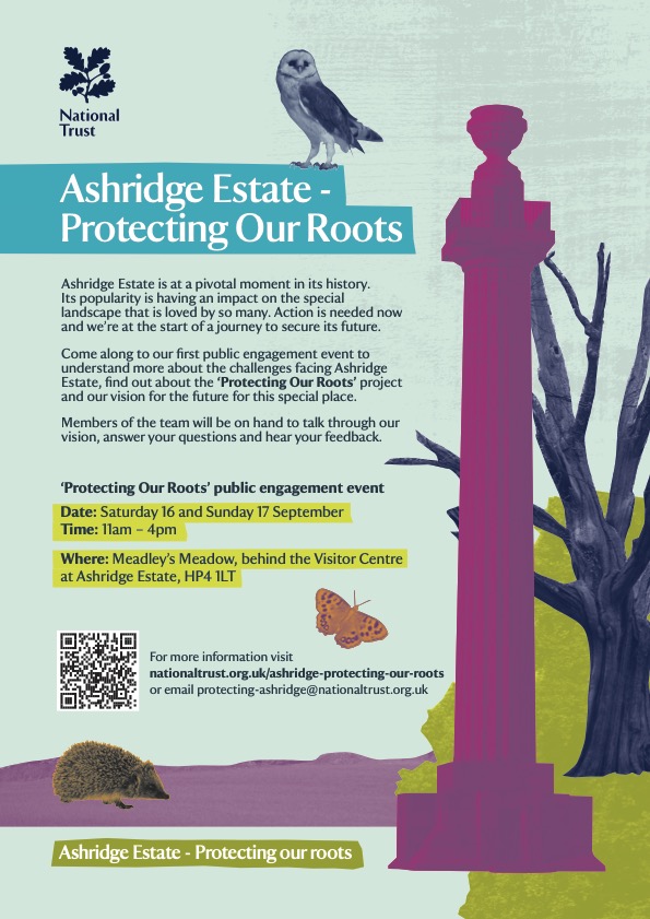 Ashridge Estate - Protecting Our Roots - Poster